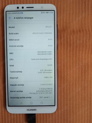 Független, Huawei Y6, LTE, DualSIM-es belépőszintű okostelefon - kép 5