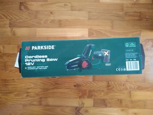 Parkside pghsa 12 Volt akkus láncfűrész cserjevágó új bontatlan akku és töltő nélkül, új, 3 év gari - kép 8