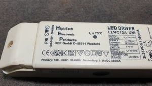 3 - 36 Volt DC, 350 mA LED Driver eladó - kép 3