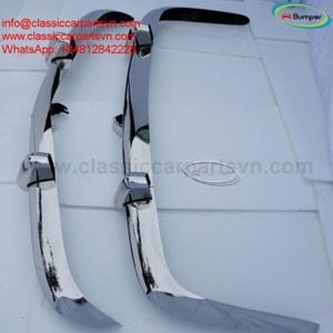 Volkswagen Karmann Ghia Euro style bumpers (1967   1969) by stainless steel new - kép 3