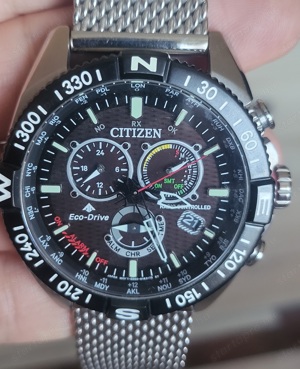 Citizen Eco-Drive Promaster Navihawk A-T CB5840-59E 46mm ,gari - kép 7