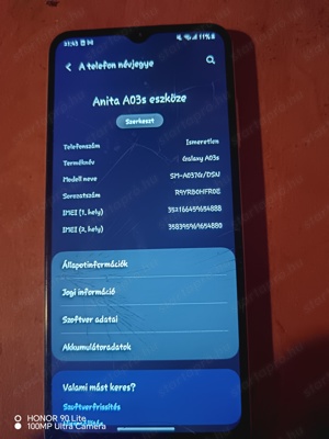 Eladó Samsung Galaxy A03s - kép 3