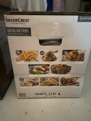 Air fryer légkeverő Sütő  - kép 6