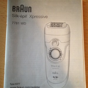 Braun Silk épil 7781 WD epilátor - kép 3