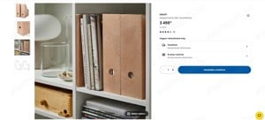 IKEA magazin- és egyéb irattartó eladó - kép 2