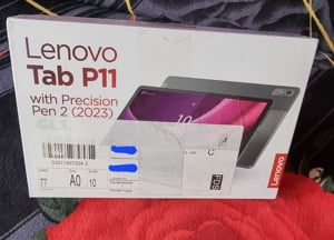 Lenovo Tablet P11 + precision pen + könyvtok + számla, jótállás ELADÓ! - kép 4