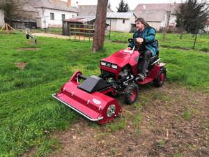 Cseh gyártmányú 16 LE-s Panter FD5 Mulcher mulcsozótraktor szuper áron - kép 5