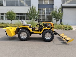 Tauros ZX 18 4x4, 18 LE-s kertészeti kistraktor tárcsás kaszával szenzációs áron !!! - kép 6