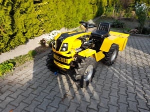 Tauros ZX 18 4x4, 18 LE-s kertészeti kistraktor talajmaróval szenzációs áron !!! - kép 2