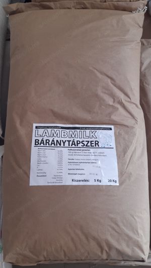 20 kg - Lambmilk bárány tejpor kiszállítva