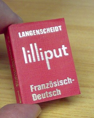 Liliputi szótár, (Francia-Német, Német-Francia) gyűjteménybe, utazáshoz - kép 2