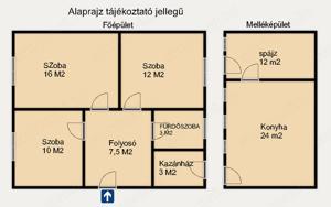 Balotaszállás központban 3 szobás családi ház eladó - kép 2