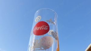 coca cola karácsonyi üvegpohár eladó - kép 12