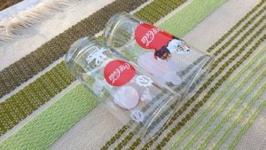 coca cola karácsonyi üvegpohár eladó - kép 16