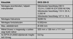 HILTI DCG 230-D + Porálarc  DC-EX230 - kép 4