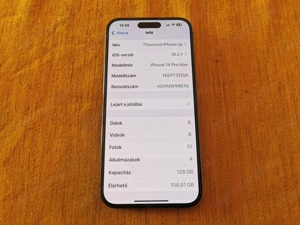 Apple Iphon 14 pro max (ÚJ)  - kép 3