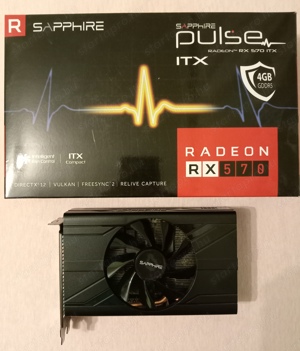 PC Videókártya - Sapphire Pulse ITX Radeon RX570 4 Gb GDDR5 VGA  - kép 4