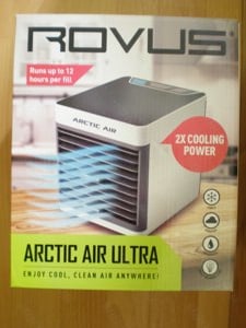 Rovus Arctic Air Ultra - Ventilátor, léghűtő és légtisztító egyben - HASZNÁLT, MEGKÍMÉLT ÁLLAPOTÚ!