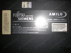 Fujitsu-Siemens Amilo L7300-x laptop töltővel és kábellel - HASZNÁLT, DE MEGKÍMÉLT ÁLLAPOTÚ! - kép 3