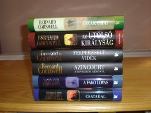 Bernard Cornwell: Angolszász históriák 1-5. + 1 KÖNYV AJÁNDÉKBA! - kép 2