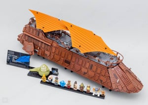 Lego komp. Star Wars 75397 Jabba vitorlás bárkája Sail Barge UCS 3942db Lepin ÚJ - kép 7