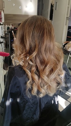 Balayage ,SunShades Highlight hajfestés  - kép 9