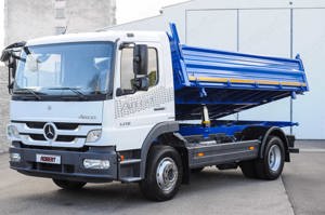 Mercedes - Benz Atego 1318 BueTec5 Facelift Model - Billenőplatós teherautó EURO 5 - kép 6