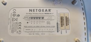  Netgear WGR614 v7 Wifi router + Tápegység 12V 1A - kép 7