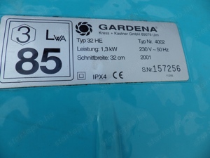 Grdena HE32 Gyepszellőztetős elektromos fűnyíró  Siófok - kép 3