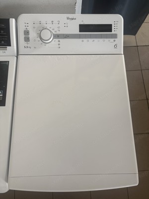 Használt Whirlpool TDLR 55110 Felültöltős Mosógép [H16647] 3 hónap garanciával - kép 2