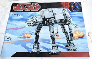 Lego komp. Star Wars 10178 Motoros AT-AT lépegető 1168db + MOTOR Lepin ÚJ - kép 2