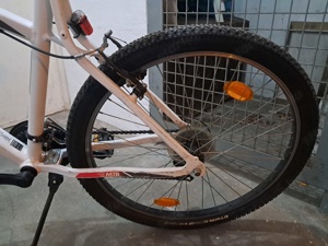 Decathlon Rockrider 340 lányka kerékpár eladó (fehér-rózsaszín) - kép 5