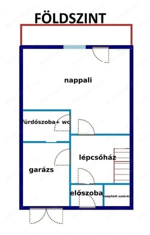 Nyíregyháza belvárosban 215 nm-es 4 szoba-nappalis sorház garázzsal-udvarral eladó! - kép 10