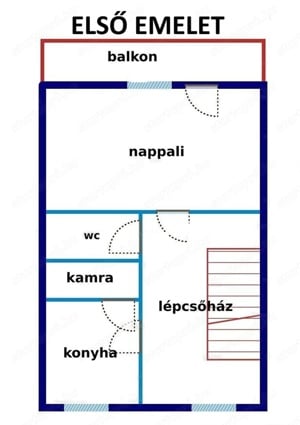 Nyíregyháza belvárosban 215 nm-es 4 szoba-nappalis sorház garázzsal-udvarral eladó! - kép 11