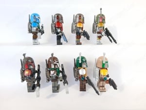 Lego Star Wars figurák Mandalóri Törzs Boba Fett Mandalorian Super Commando Death Watch ÚJ - kép 3