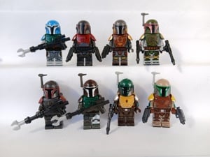 Lego Star Wars figurák Mandalóri Törzs Boba Fett Mandalorian Super Commando Death Watch ÚJ - kép 2