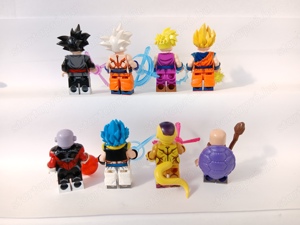 Lego Dragon Ball Z figurák Son Goku Black Roshi Gohan Gogeta Gold Frieza ÚJ - kép 6