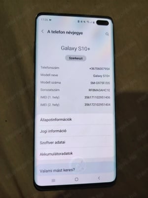 Eladó samsung mobiltelefon készülék 