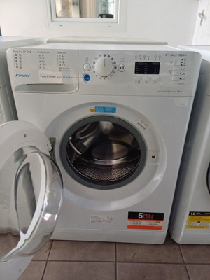 Használt Indesit BWSA 61053 W EU Keskeny Elöltöltős Mosógép [H16675] 3-6 hónap garanciával - kép 2