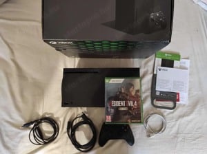 Sürgősen eladó Xbox Series X 1TB (garancia még érvényes) + Resident Evil 4