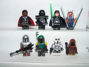 Lego Star Wars figurák Ahsoka Boba Fett Dark Trooper Jawa Moff Gideon figura ÚJ