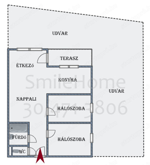 Újszerű, fiatalos kertkapcsolatos lakás eladó    - kép 16