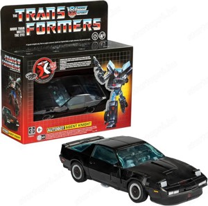 Transformers Knight Rider KITT Crossover figura Agent Knight KITT átalakítható figura Firebird 