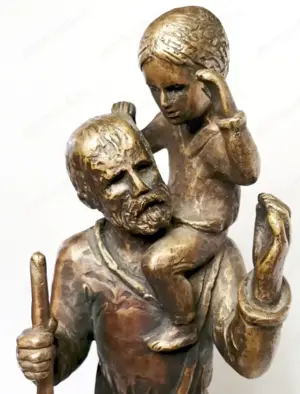 Szent Kristóf: Az utasok, vándorok, hajósok védőszentje. Kampfl József 2011 - kép 3