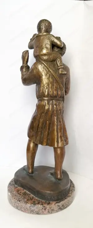 Szent Kristóf: Az utasok, vándorok, hajósok védőszentje. Kampfl József 2011 - kép 2