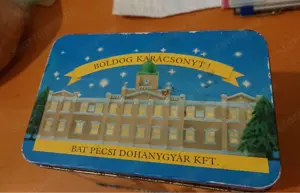 Pécsi dohánygyár BAT karácsonyi díszdoboz - kép 3
