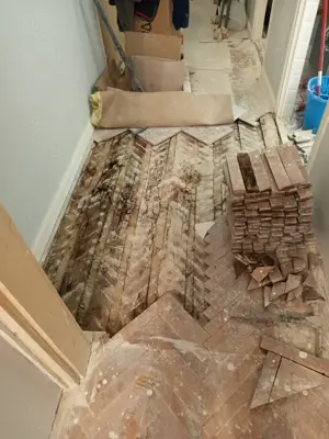 Parketta javítása csiszolás - kép 3