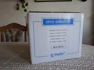 Zepter 6 személyes porcelán étkészlet - kép 2