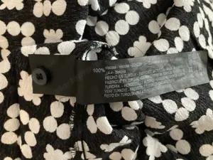 Zara mintás viszkóz miniruha M - kép 6