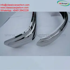 Volkswagen Split Screen T1 bus from 1950-1957 bumpers by stainless steel new  - kép 4